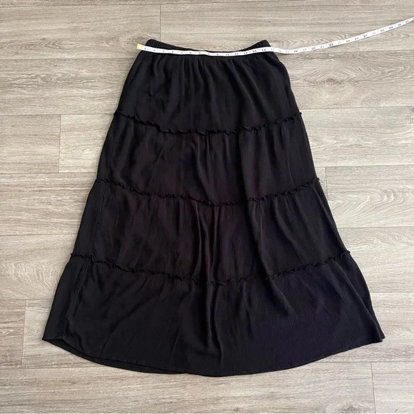 Hollister ultra high-rise tiered maxi skirt - large - Picture 4 of 7